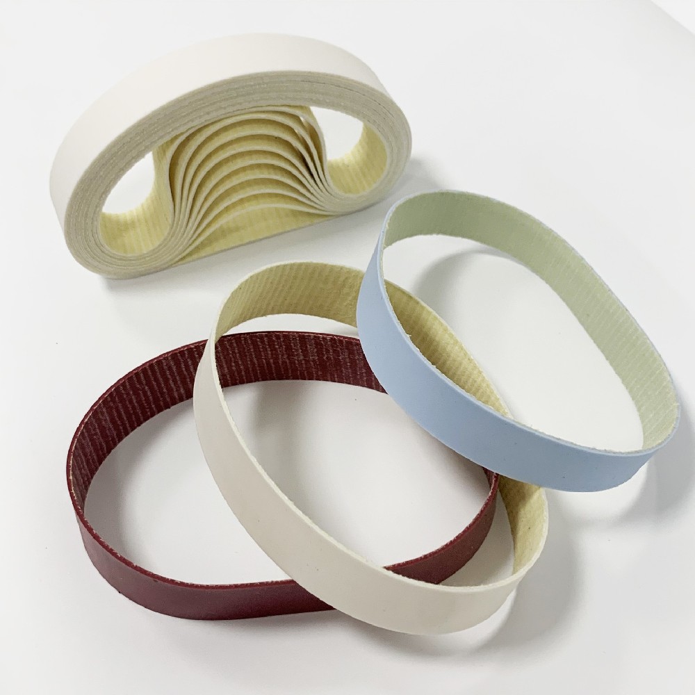 電鍍矽膠帶輸送帶（dài）內衣服裝粘合機專用耐高溫耐油無縫矽（guī）膠輸送帶