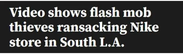 突發！17名（míng）青少年洗（xǐ）劫耐克店1.2萬（wàn）美元（yuán）產品！
