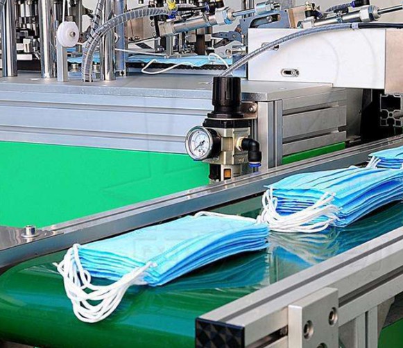 專業生產口（kǒu）罩機輸送帶，一起為（wéi）抗疫加油！