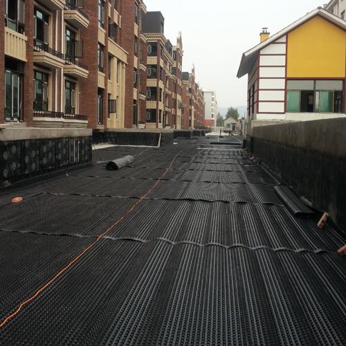 塑（sù）料排水板樓建排水施工